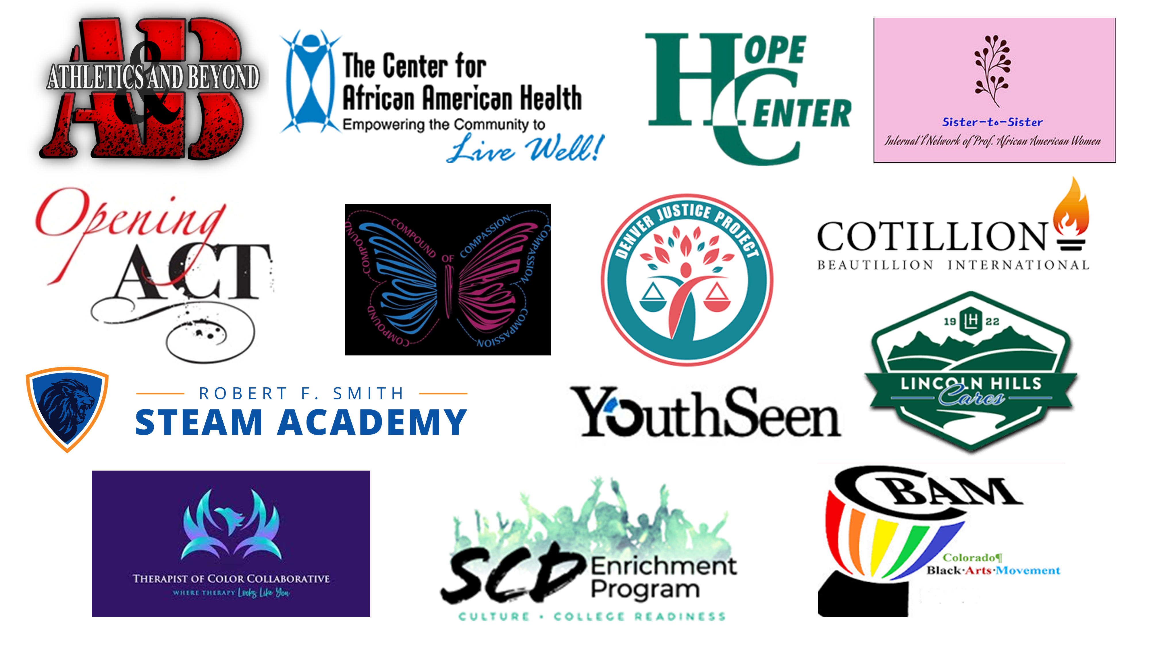 Fall 2024 Grantees Logos